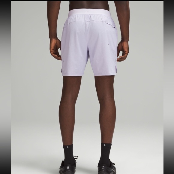 NWT  Lululemon License to Train Linerless Short 7" / Lilac Ether - Picture 4 of 5